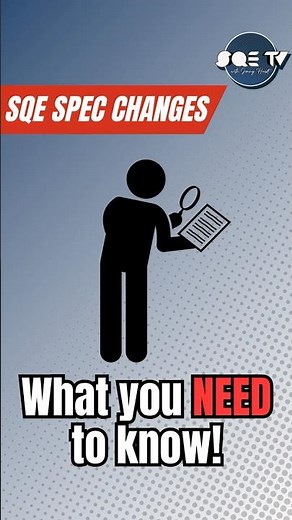 SQE Specification Changes: Here’s What You Need To Know