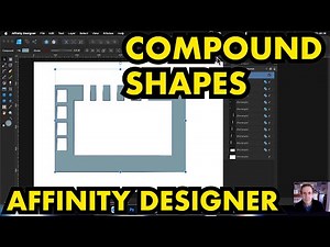 How To Create Compound Shapes In Affinity Designer For Beginners