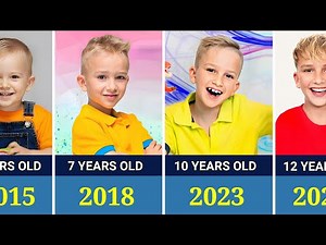 Vlad and Niki (Vlad) Transformation From 1 to 12 Years Old