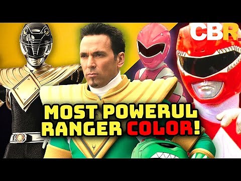 Every Power Ranger Color, RANKED!
