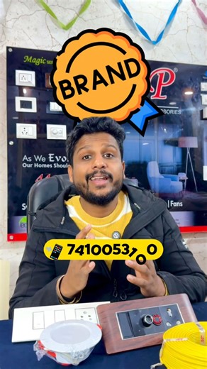 Aakash Aggarwal || AP Electrical Solutions on Instagram: "Treat your customers how you want to be treated as a customer !! . Ab ghar ke liye khareediye direct manufacturing unit se !! . . . #electrical #manufacturing #factory #interiordesign #homedecoration réel reelsinstagram explore . . ( wholesale , modular switches , led lights , wires , fans , factory , distributor , bulk dealers )"