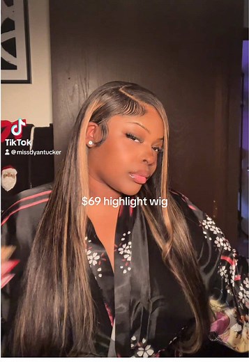 yall, life has been living the past few days, but I’m officially continuing my wig series to finish out December. 🥹🫶🏾 This unit is absolutely gorgeous. They did amazing on the color. I bought with my own money on black friday! I love that It’s a 5 x 5 because I wanted a side part really desperately. You can find this in my 🔗 Tree. Amz storefront under “human hair wigs under $100” 🫶🏾 ##fyp##amazonwig##5x5closurewig##affordablehighlightwig##amazonwig