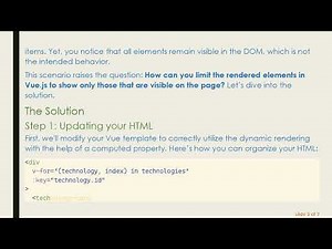 How to Render Vue.js Elements Dynamically