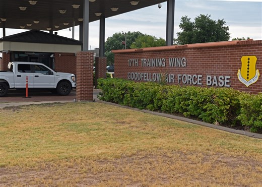 Federal grant funds Goodfellow AFB guard house renovation
