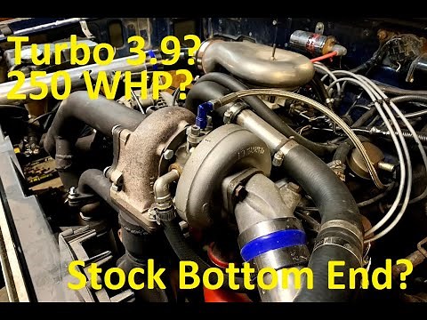 How To Turbocharge Your 3.9 V6 Magnum Dodge Dakota and Make 250 Wheel Horsepower