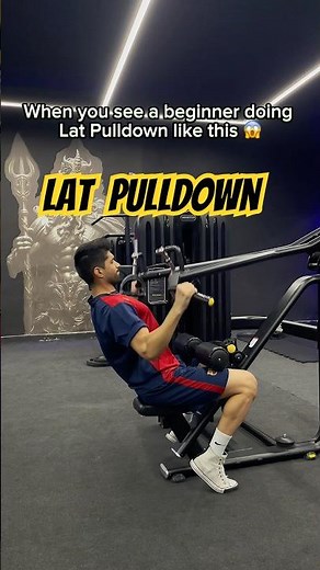 How to do Lat Pulldown machine