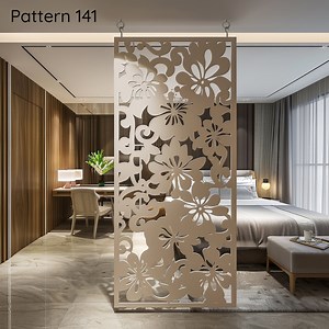 Customizable Pattern Room Divider: Birch Plywood or Aluminum Composite, PVC, HDPE Wall Panel - Etsy