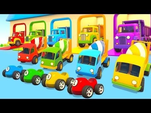 🔴🔴New episodes of Helper cars cartoon for kids! Street vehicles ready to go!