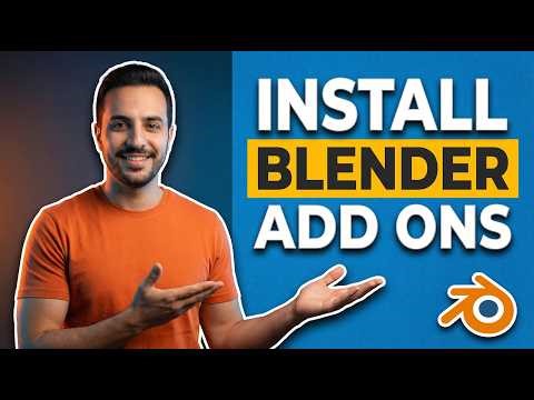 How To Install Blender Add-Ons (Fast Blender Guide)