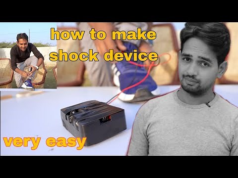 How to make electric shock device // Very easy // #mrindianhacker #shockdevice