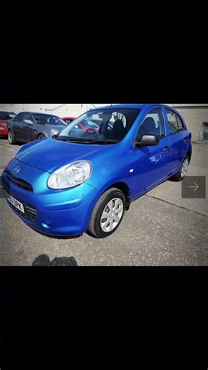 2011 Blue Nissan Micra Visia