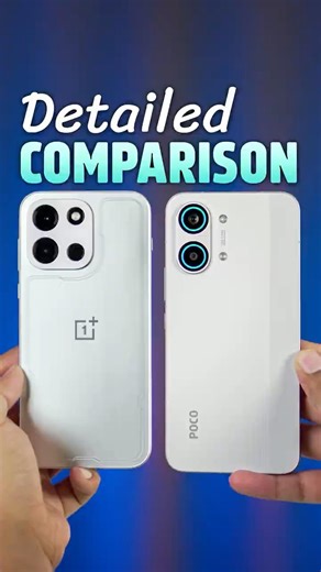 Oneplus Nord 6 vs Poco X8 Pro Max Comparison 🔥 Best Gaming Phone under ₹40k? #shorts #poco #oneplus