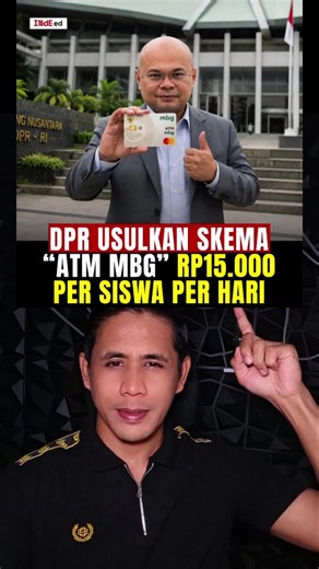 anggota Komisi II dari Fraksi PDI Perjuangan. Romy Soekarno. mengusulkan skema kartu ATM Makan (MBG) #atm #makanbergizi #usulan #dpr