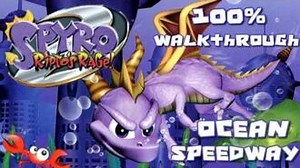 Spyro 2- Ripto's Rage! 100% Walkthrough - 8 - Ocean Speedway