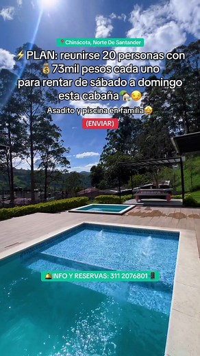 Alquiler de cabaña en Chinácota para 20 personas