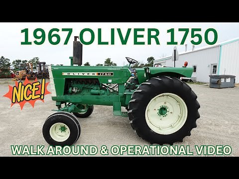 1967 Oliver 1750 Tractor Walk Around & Operational Video $13,900