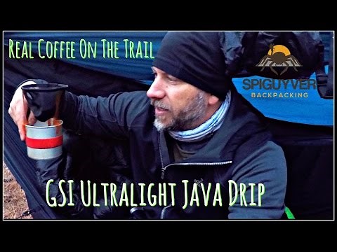 Real Coffee on the Trail GSI Outdoors Ultralight JavaDrip