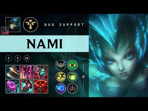 Nami Support vs Pyke - BR Challenger Patch 25.22