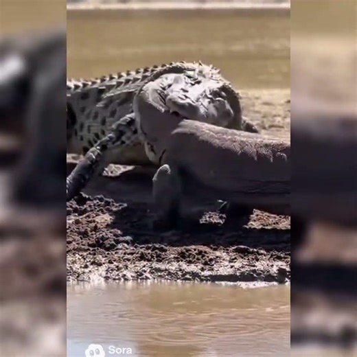 KOMODO DRAGON vs ALLIGATOR 🐉🐊 | Brutal, Intense Showdown in the Wild