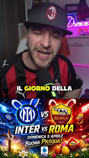 BUONA PASQUA ROMANISTI… MA STASERA SERVE GUERRA 🐺