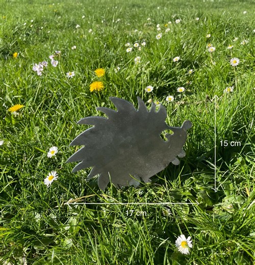 Metal Hedgehog Garden Decoration – Hedgehog Silhouette to Plant – Outdoor Decoration – Natural Garden – Recycled Metal Decoration - Etsy
