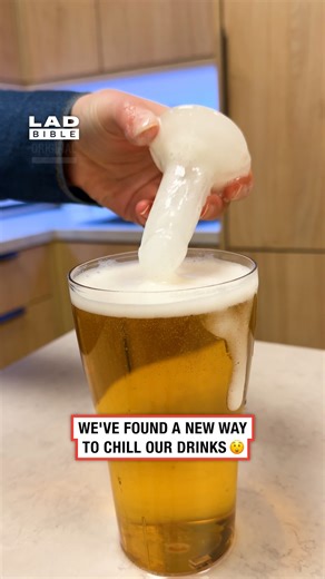 Who doesn't love an ice cold beer 🍻 #beer #ice #funny | LADbible