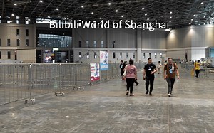 Bilibili World 上海展馆提前踩点。2024.7.11