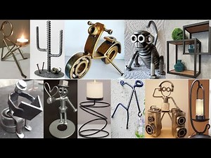Contemporary scrap metal projects and other Metalworking Project Ideas for your home decor