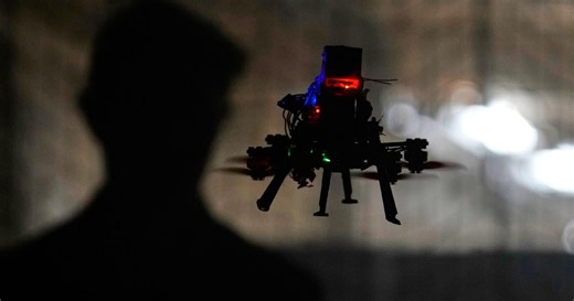 How tiny drones inspired by bats could save lives in dark and stormy conditions