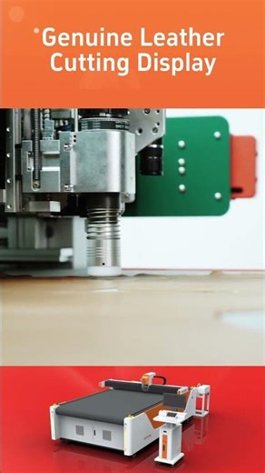 PU leather - Leather and fur industry CNC cutting machine