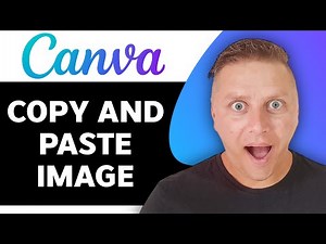 How to Copy and Paste Image in Canva | Canva Tutorial 2025