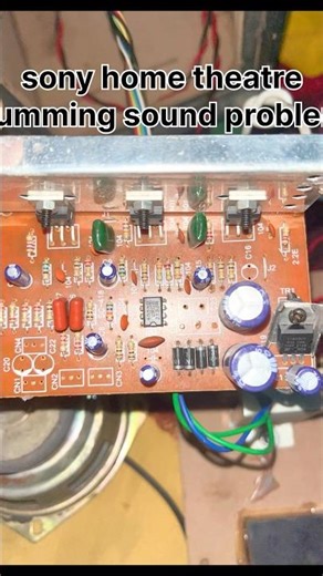 Sony Home Theatre Humming Sound Fix | Easy Solution