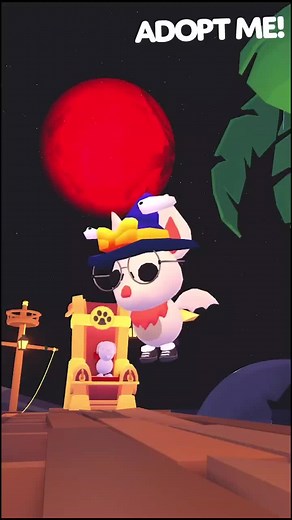 this tiny bat and hims tiny boots and the tiny little witch hat........... too cute 😭🧡 #robloxadoptme