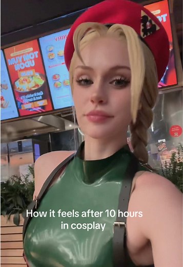 Experiencias de 10 horas en cosplay de Cammy White