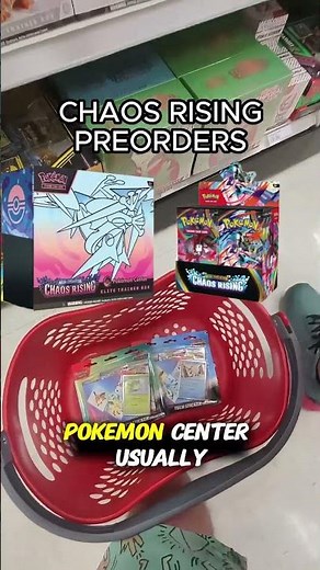 Pokémon Center Preparing 2 BIG Drops ⚠️ Chaos Rising Preorders + Ascended Heroes Tins