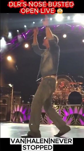 The moment David Lee Roth needed help live on TV #vanhalen #classic #kimmel