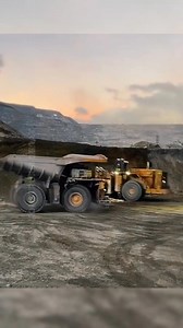 CAT 994F in Action: Powerful Wheel Loader at Work #HeavyMachinery #CAT994F #WheelLoader #MiningEquipment #Operator | Konstruksi Berat