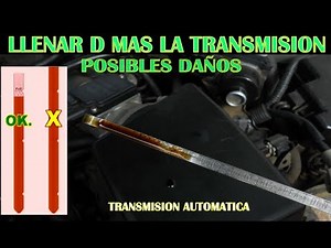 What happens if we overfill the transmission fluid? (automatic transmission)
