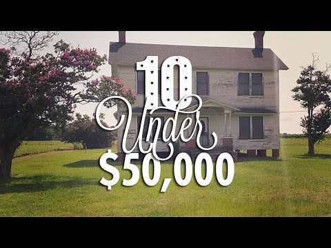 10 Ultra-Cheap Fixer Upper Houses for Sale for Under $50,000