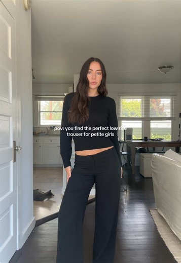 Perfect Low Rise Trousers for Petite Fashion Lovers