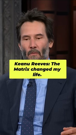 Keanu Reeves Breaks Down Talking About The Matrix 🥹❤️#shorts
