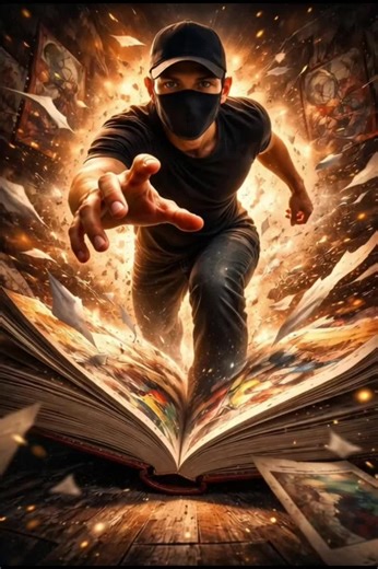 Force unleashed. 💥 When the chapter can't contain you anymore. 📖✨ #Storytelling #Force #VisualArts #CreativeEdit #FantasyArt