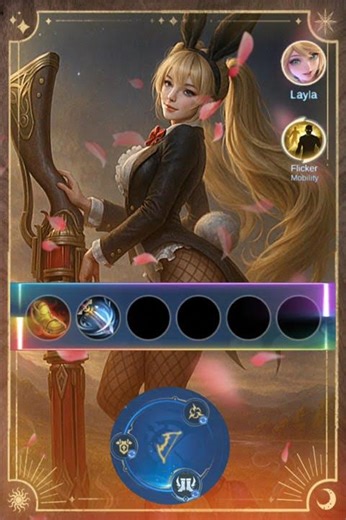 MLBB hot hero Layla build 💀 Try it 😻❤️