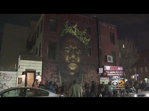Mourners Gather In Memory Of Notorious B.I.G.