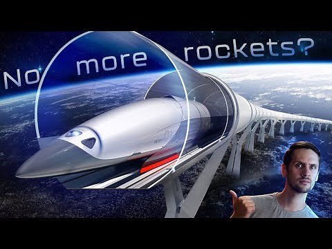 A tube to space! Lofstrom loop, StarTram and Space Cannons