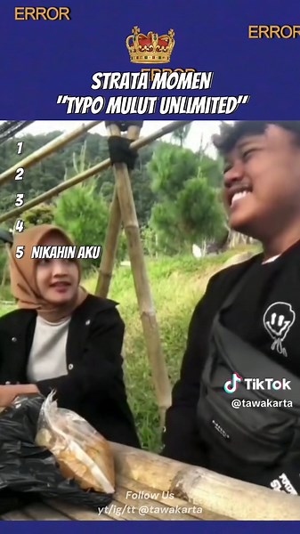 Top 5 Typo Mulut Paling Lucu 2⃣ #tiktok #fyp #top5 #ranking #moments #videoviral #videolucu #lucu #lucu_ngakak #ngakak #ngakakkocak #ngakakparah #funny #funnyvideos #funnymoments #funnytiktok #funnyvideo #komedi #komedikocak #memes #memestiktok #viral #viralvideo #viraltiktok #tawakarta #stratamomen