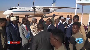 La délégation de Djibouti à Laas Anod pour l’investiture du Président du Nord-Est de la Somalie | Radio Télévision Djibouti