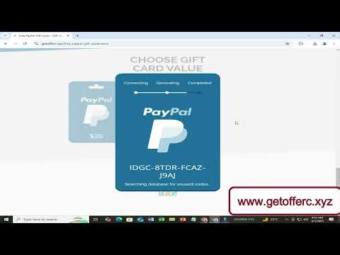 PayPal Giveaway ⚧ Paypal Giftcard Code Redeem ⚧ Paypal Crypto Wallet