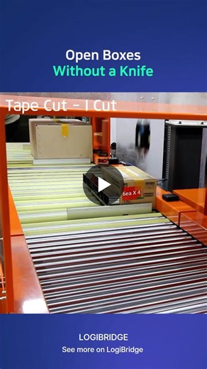 #boxcutting #warehouseautomation #smartlogistics #fulfillment #industrialautomation #workplacesafety #materialhandling #supplychain #actengineering #automationtechnology | LOGIBRIDGE