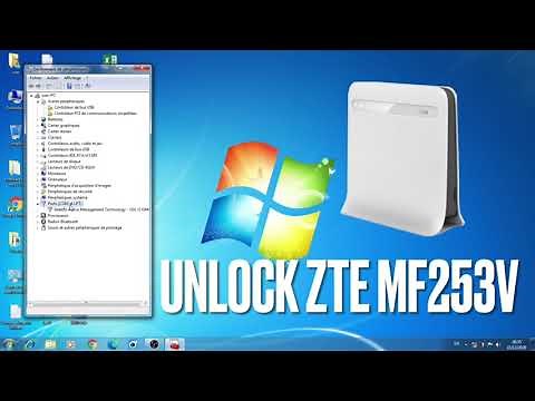 How To Unlock ZTE mf253v FDD-TDD